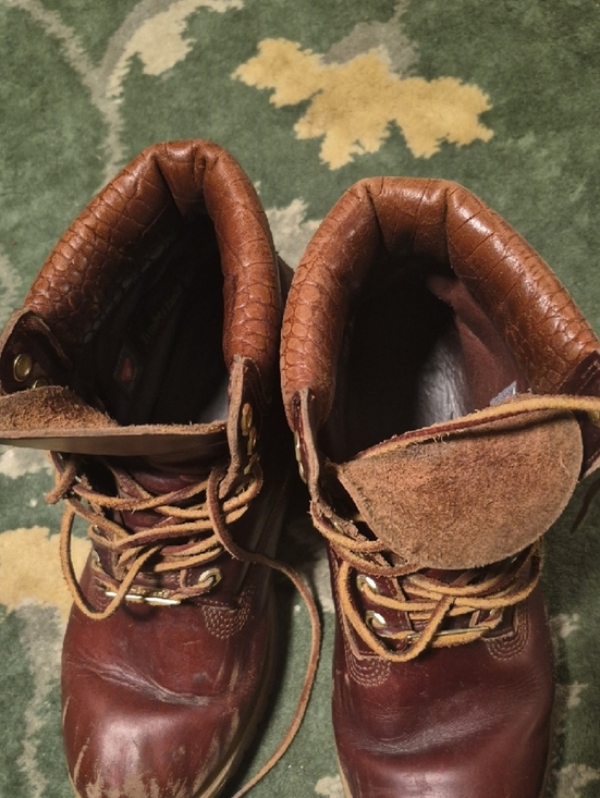 Timberland Dark Brown Leather Lace-Up Work Boots main image 10